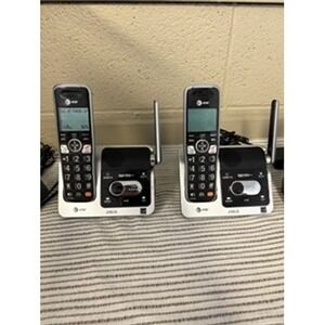 AT&T BL102-2 DECT 6.0 2-Handset Cordless Phone Answering Machine Call 4 Phone
